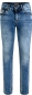 Preview: Blue EFFECT Boy Jungen Jeans relaxed fit  medium blue Bundw.:  mid/normal